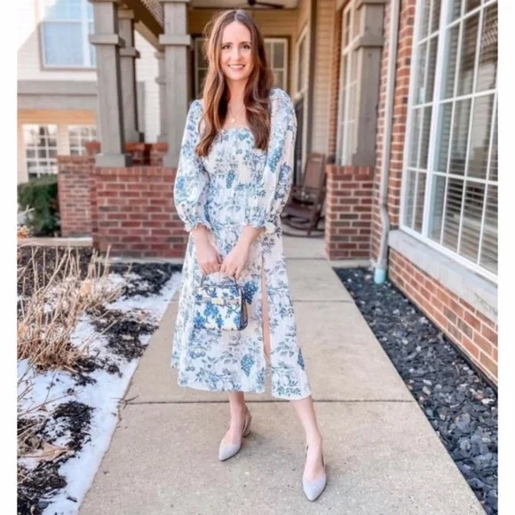 NEW Reformation Gitane Linen Dress Corsica Small - Picture 12 of 17